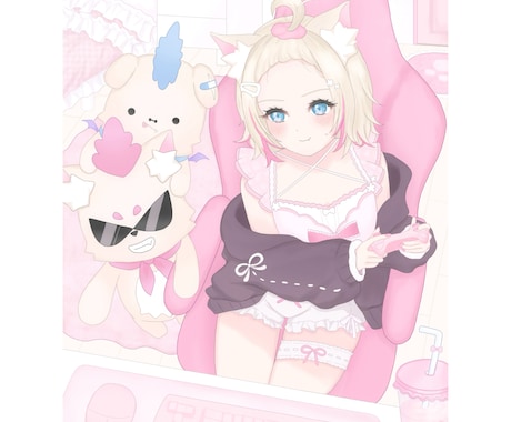 商用利用無料！かわいいイラストをお描きします イメージ1