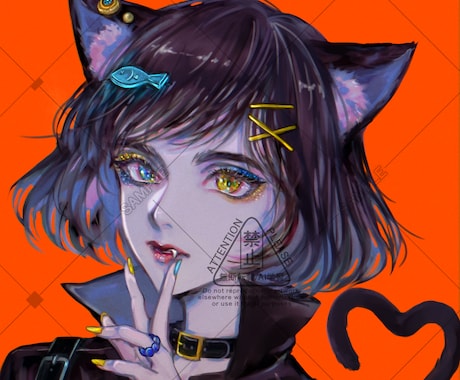 SNS用アイコンイラスト描きます イメージ1