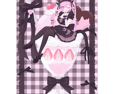ペア可能 量産イラストを制作します VTuberさんなどにおすすめです！ イメージ2
