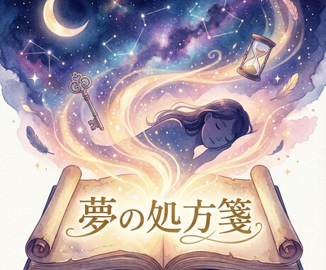 あなただけの夢の意味「夢の処方箋」を提供します 「なぜ今その夢を？」潜在意識の声を解読し心を整えます。 イメージ1