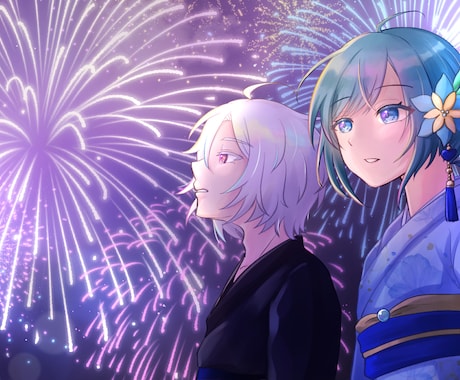ボカロ用サムネや歌ってみた用イラスト描きます 本家合わせからオリジナルまで！ イメージ2