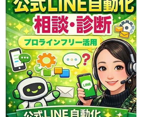 公式LINE自動化 なんでも相談・診断 します プロラインフリーで何ができるか整理します！ イメージ1