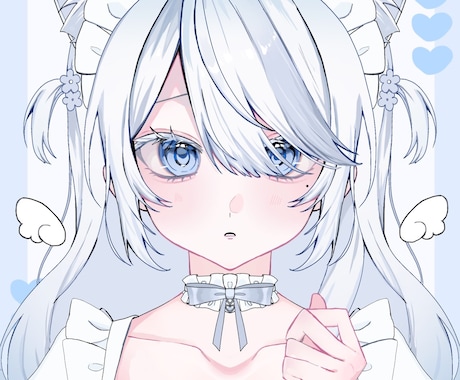 アイコン、1枚絵描きます かわいい系からかっこいい系も描きます！ イメージ1