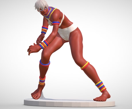 イラストなどからフィギュアの3Dデータを作成します イラストなどから立体化します。簡単な着色や代理での造形も可能 イメージ2