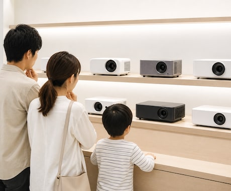 プロジェクターをお探し中ならぜひ相談承ります 使いたい環境に合わせてピッタリの製品をご提案いたします。 イメージ1