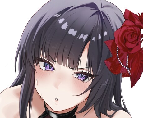 顔アップのアイコンイラストを作成します イメージ1