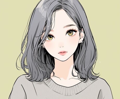 お洒落な雰囲気のイラスト描きます 商用利用OK。自由に利用下さい。迅速に対応いたします。 イメージ1