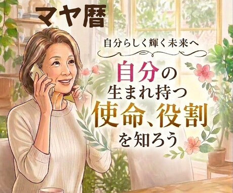 人生が変わるマヤ暦。幸運の引き寄せ方お伝えします 自分を知るだけで毎日は輝く。マヤ暦が導くあなたの開運法 イメージ1