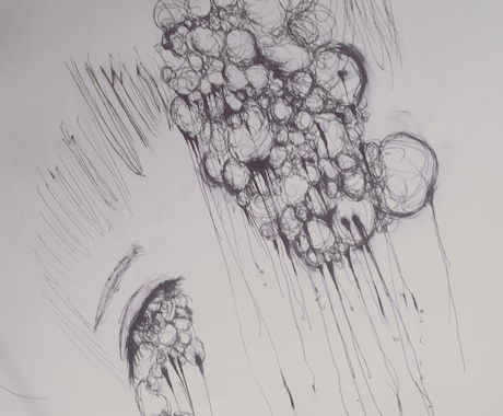 あなたの心の暗い想いを絵に描きます イメージ1