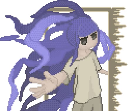 sns・アイコンのドット絵を作成します シンプルなドット絵を作成します！ イメージ1