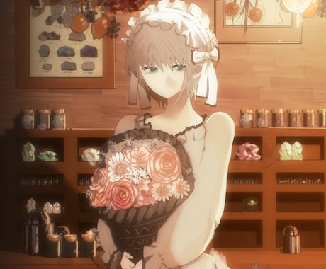 イラスト込で！配信OP（待機画面）ED制作します 最短1週間/Vtuberさんや歌い手さん向け/イラストも！ イメージ2