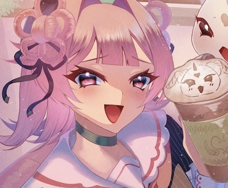 2名限定お安く可愛い女の子のイラスト制作します 高品質かつ、商用利用OKのイラストがお安く頼めちゃいます！ イメージ1
