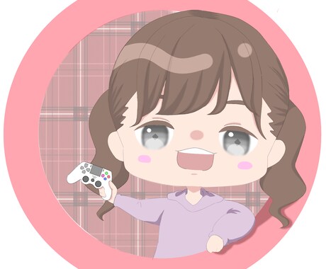 ゆるふわ系、ミニキャライラスト描きます SNSアイコン、配信サムネイル等に イメージ1