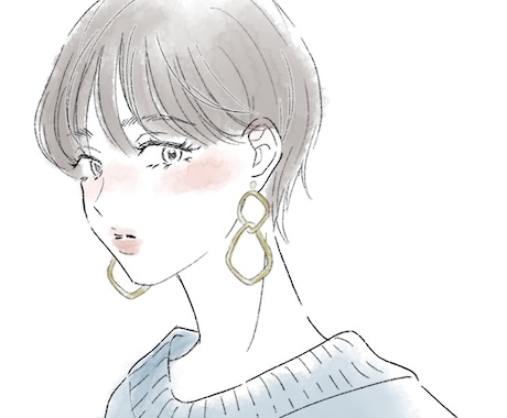 商用OK！シンプルでおしゃれ可愛いイラスト描きます SNSアイコン、ブログ・雑誌・web広告ワンポイント挿絵 イメージ2