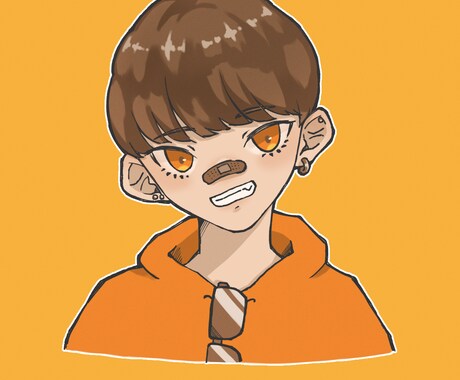 かわいいアイコン／イラストをお描きします イメージ1