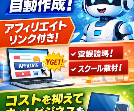 流行りのMBTI性格診断ツール売ります AI診断×アフィリエイト誘導で簡単収益化！ イメージ1