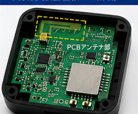 2.4GHz無線機器の回路・基板設計支援をします 小型PCBアンテナを使った量産品試作をサポート イメージ1