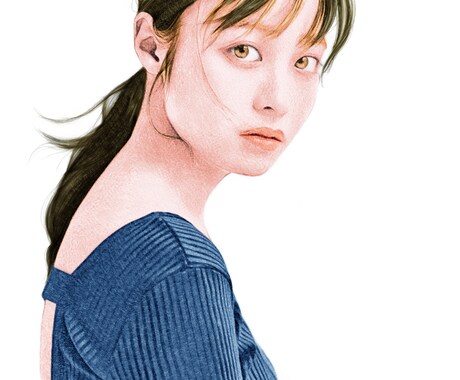 記念・プレゼントに！色鉛筆風リアル似顔絵を描きます ウェルカムボードやプレゼントに！専門絵師が描く超リアル似顔絵 イメージ2