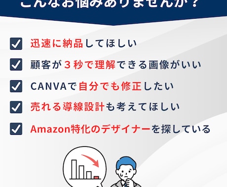 顧客のカートを動かすAmazon商品画像作成します 【現役Amazonセラー在籍】まるなげで迅速×刺さるデザイン イメージ2