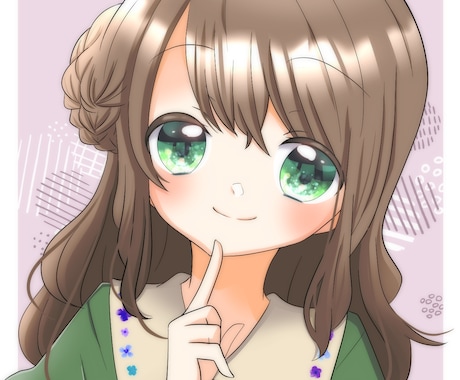 SNS用アイコン描きます あなたのオリジナルイラストで作成いたします。 イメージ1