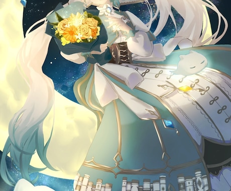立ち絵、一枚絵、各種サムネ等を制作します ご依頼に合わせたイラストを制作します イメージ2