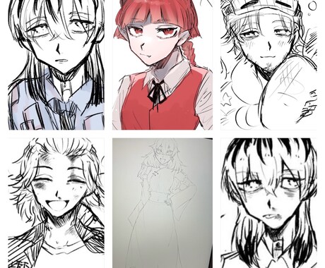 イラスト描きます 簡単なイラストから等身まで描かせていただきます！ イメージ2