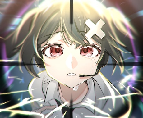 MVイラストや一枚絵を作成します 歌ってみたやボカロ曲のサムネ、mv用のイラスト、1枚絵等 イメージ2