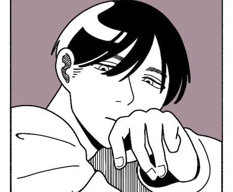 実績0！格安受付中！★お洒落な男性イラスト描きます アイコン・グッズなど用途に合わせたオリジナルイラスト イメージ1