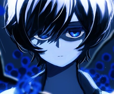 暗めのイラスト描きます 厚塗りや暗いイラスト等をお求めの方に イメージ1