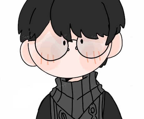 ゆるいイラストでアイコン描きます イメージ1
