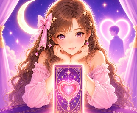 恋愛♡曖昧な彼の本音を占います 苦しい恋に、現実的な次の一手を イメージ1