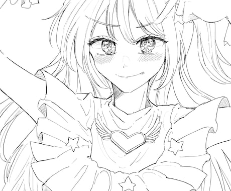 貴方だけのオリジナルイラスト丁寧に仕上げます イメージご要望から唯一無二オリジナルキャラをご提供します！ イメージ1