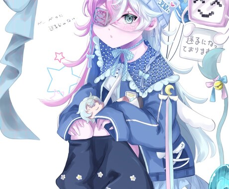 自分や推し、大切な人へのイラスト描きます その時その時の最高のクオリティで描きます イメージ1