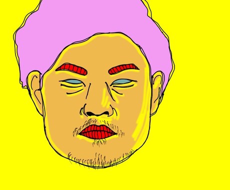 POPな似顔絵　描きます 個性的な色合いでプレゼントにも喜ばれる！！ イメージ2