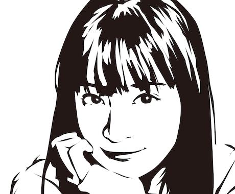 ひと味違う似顔絵シルエット描きます ビジネスを加速させる「シルエット似顔絵」を提供します。 イメージ2
