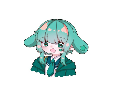 SNSで使えるアイコンイラストを描きます お菓子代稼がせてください。キャラの可愛さを最大限魅せます。 イメージ1