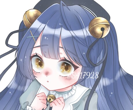 SNS用のアイコンなど描きます 自分だけのかわいいアイコンを探している方へ。 イメージ1