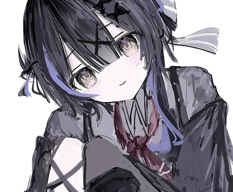 儚くてかわいいイラストを描きます ラフ感のあるイラストが好きな方は是非✨️ イメージ1