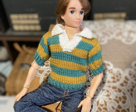 ドールサイズのニット服を製作代行します 可愛い1/6ドールサイズ用のニット服を製作代行します。 イメージ1