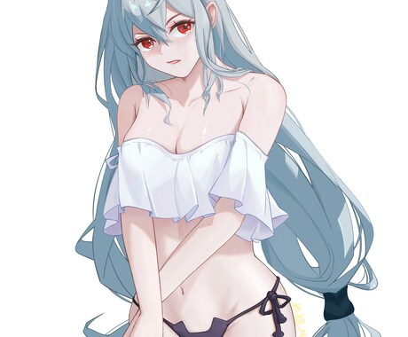从少女到年轻人 ◆ 绘制引人注目的插图ます 你可以从我这里约到多样化的插画 イメージ1