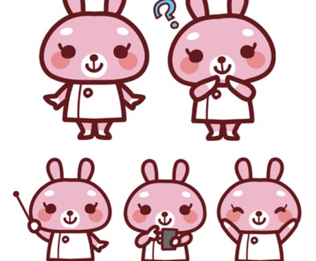 かわいいキャラクター描きます シンプル/SNSアイコン可/商用利用可/ラフ提案有 イメージ1