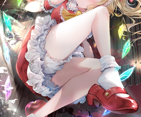 高品質なイラストを制作いたします 大事に使える女の子の一枚絵を描きます。 イメージ1