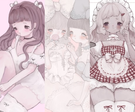 イラスト制作いたします お気軽にお声かけ、ご相談ください♩ イメージ1
