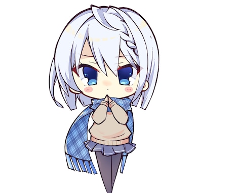 デフォルメイラストをお描きします グッズを作りたい！配信活動などで使いたい！そんなあなたへ！ イメージ2