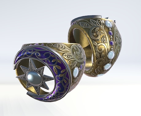 3DCGモデリングでプロップを制作します デザイン案やゲームモデルでプロップが必要な方へ イメージ1