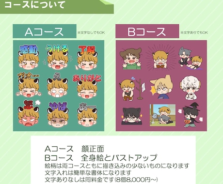 LINEスタンプ制作します 《オリジナルキャラ、似顔絵をLINEスタンプに》 イメージ2