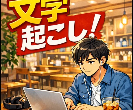 1分60円で動画の文字起こしを承ります YouTube演者やレストラン内等の雑音が多い音声も代行！ イメージ1