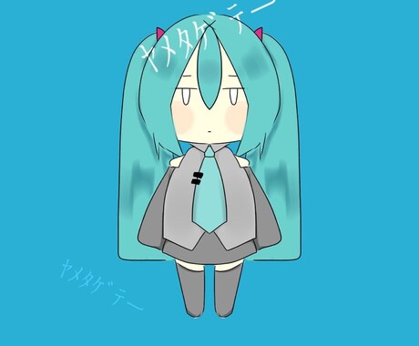フリーアイコン描きます デフォルメで単色系な絵を描きます。 イメージ2
