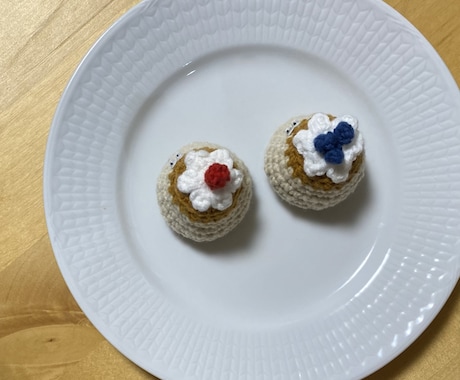 あみぐるみキーホルダー販売致します プリンさんのあみぐるみ