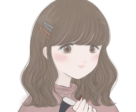 優しい色で柔らかく可愛い雰囲気のイラストを描きます 淡い色を使って、優しい印象の女の子を描くことが得意です。 イメージ2